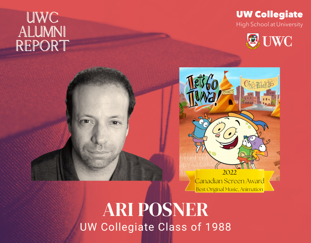 UWC Alumni Report: Ari Posner (Class of 1998)