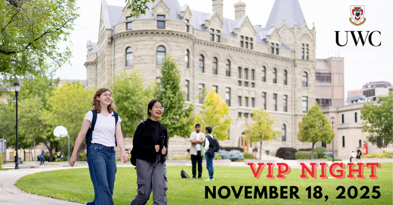 The Collegiate VIP Night. November 14, 2024. 5:00 - 8:00 PM